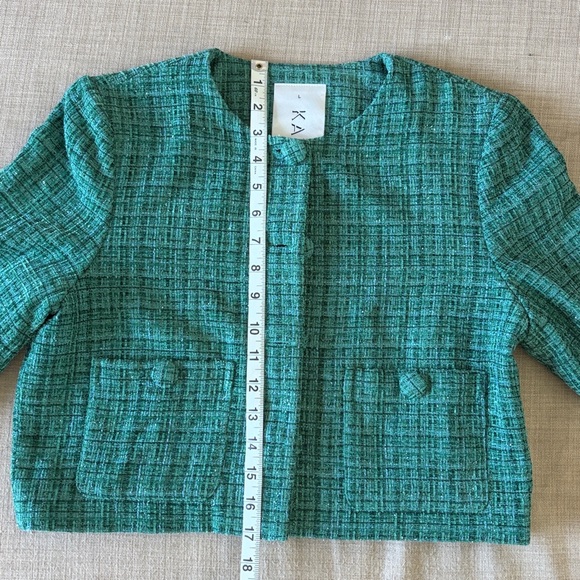 Tweed Cropped Jacket - Picture 7 of 10